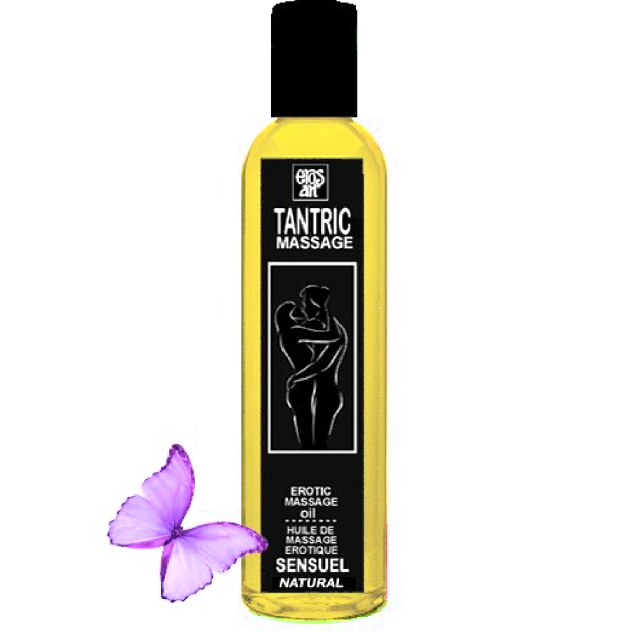 EROS-ART - ÓLEO DE MASSAGEM TÂNTRICO NATURAL E AFRODISÍACO NEUTRO 30 ML - Sex Shop Sexy