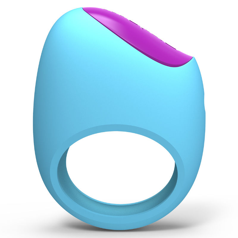 LELO - PICOBONG REMOJI LIFEGUARD ANEL VIBRADOR COM APP AZUL - Sex Shop Sexy