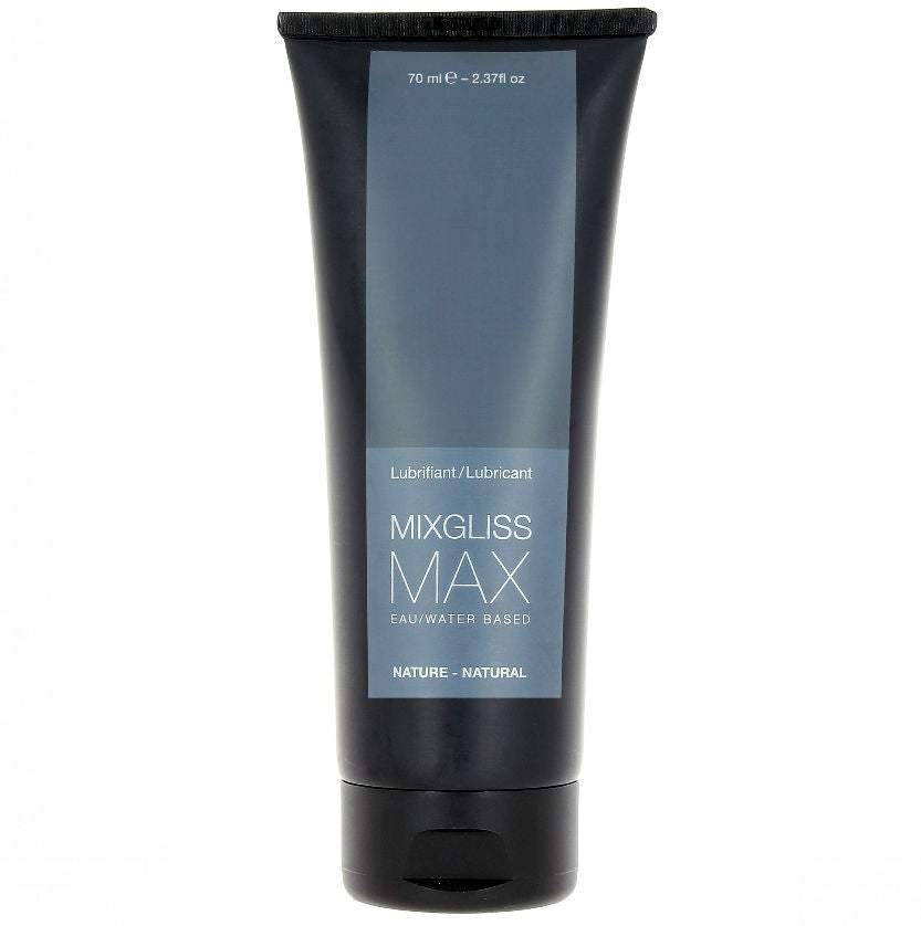 MIXGLISS - MAX LUBRIFICANTE ANAL À BASE DE ÁGUA NATURAL 70 ML - Sex Shop Sexy