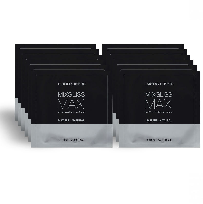 MIXGLISS - MAX LUBRIFICANTE DILATADOR ANAL PACK 12 MONODOSES 4 ML - Sex Shop Sexy