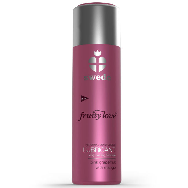 SWEDE - FRUITY LOVE LUBRIFICANTE TORANJA ROSA COM MANGA 100 ML - Sex Shop Sexy