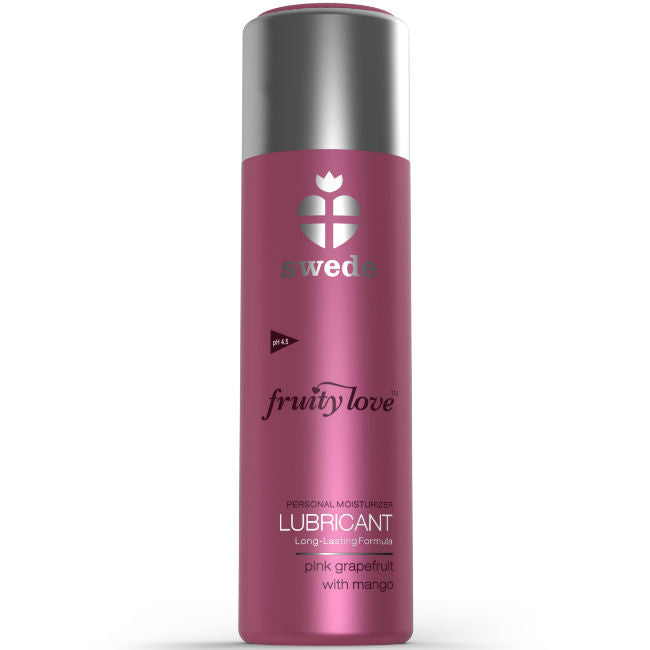 SWEDE - FRUITY LOVE LUBRIFICANTE TORANJA ROSA COM MANGA 50 ML - Sex Shop Sexy