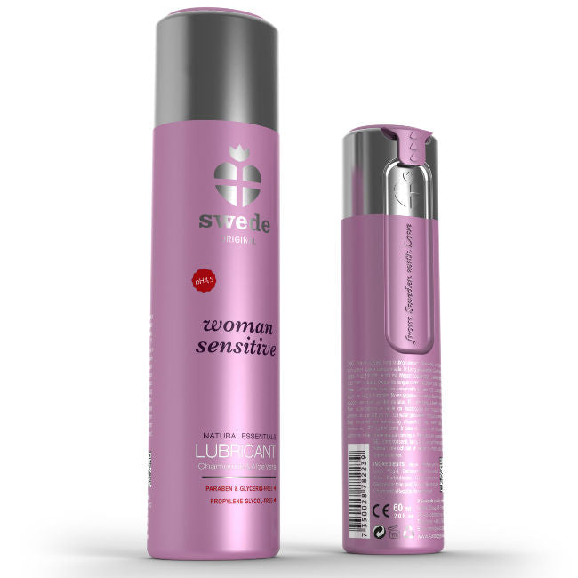 SWEDE - ORIGINAL LUBRIFICANTE WOMAN SENSITIVE 120 ML - Sex Shop Sexy