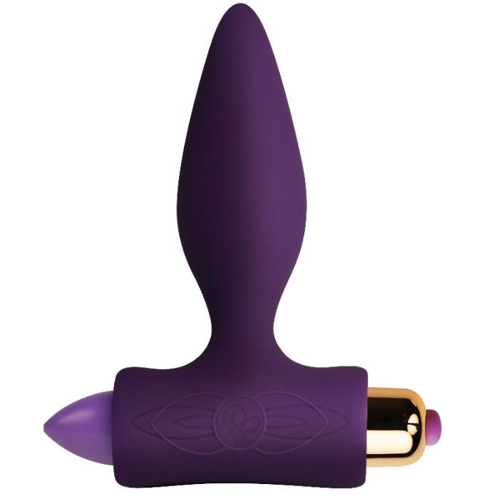 ROCKS-OFF - PLUG ANAL PARA INICIANTES PETITE SENSATIONS LILÁS - Sex Shop Sexy