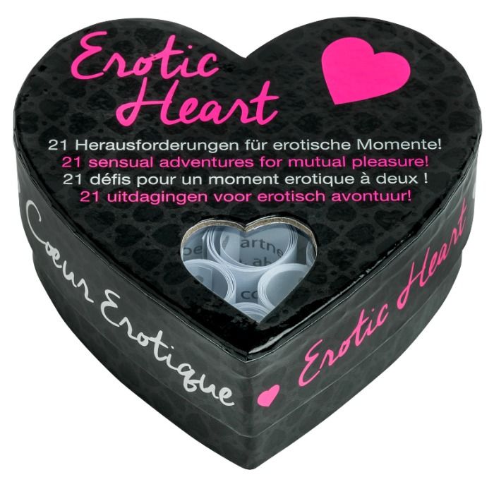 TEASE & PLEASE - JOGO CORAÇÃO ERÓTICO - Sex Shop Sexy