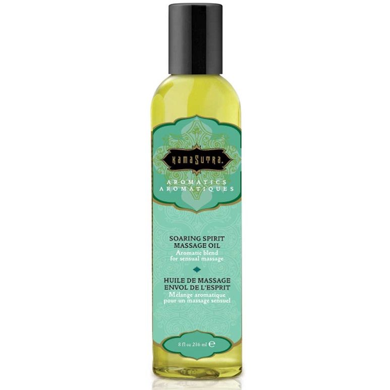 KAMASUTRA - ÓLEO DE MASSAGEM ESPÍRITO VOLADOR 236 ML - Sex Shop Sexy