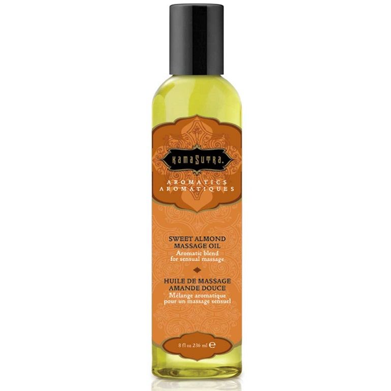 KAMASUTRA - ÓLEO DE MASSAGEM AMÊNDOA DOCE 236 ML - Sex Shop Sexy