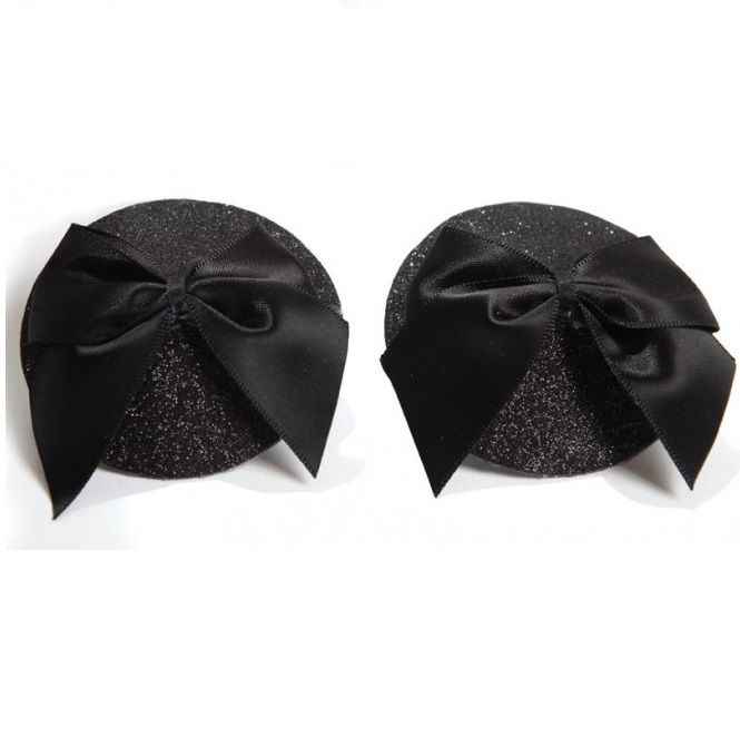 BIJOUX - BURLESQUE COBRE MAMILOS BRILHANTES COM LAÇO