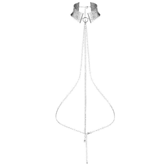 BIJOUX - DÉSIR MÉTALLIQUE COLAR METÁLICO PRATEADO - Sex Shop Sexy