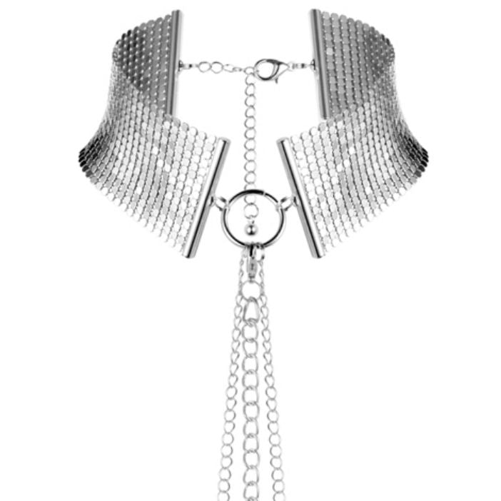 BIJOUX - DÉSIR MÉTALLIQUE COLAR METÁLICO PRATEADO - Sex Shop Sexy