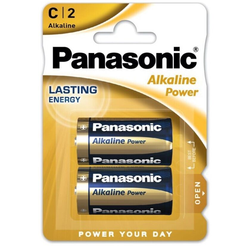 PANASONIC - BRONZE BATTERY C LR14 2 UNIDADES - Sex Shop Sexy