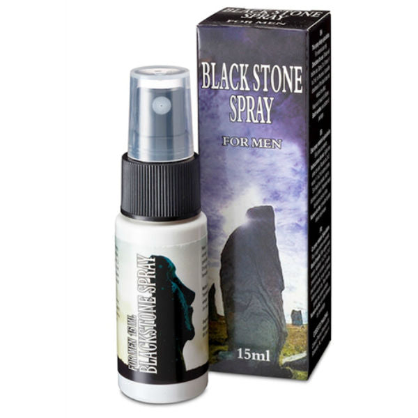 COBECO - BLACK STONE SPRAY RETARDANTE PARA HOMEM 15 ML - Sex Shop Sexy