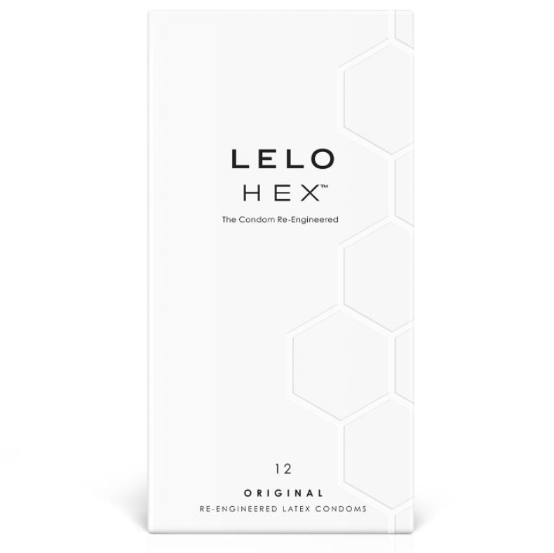LELO - HEX PRESERVATIVOS CAIXA 12 UNIDADES - Sex Shop Sexy