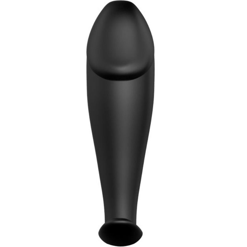 PRETTY LOVE - PLUG ANAL EM SILICONE FORMATO PÊNIS PRETO - Sex Shop Sexy