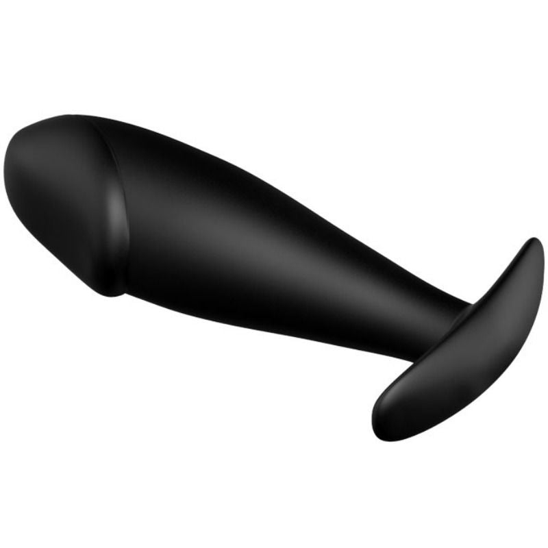 PRETTY LOVE - PLUG ANAL EM SILICONE FORMATO PÊNIS PRETO - Sex Shop Sexy