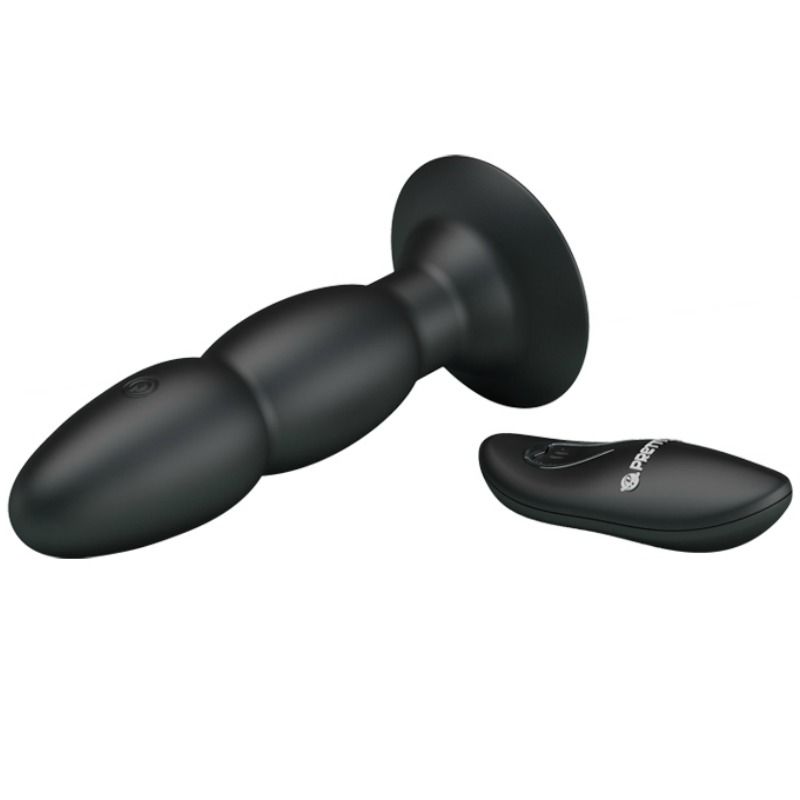 PRETTY LOVE - PLUG VIBRADOR COM ROTAÇÃO E CONTROLO REMOTO - Sex Shop Sexy