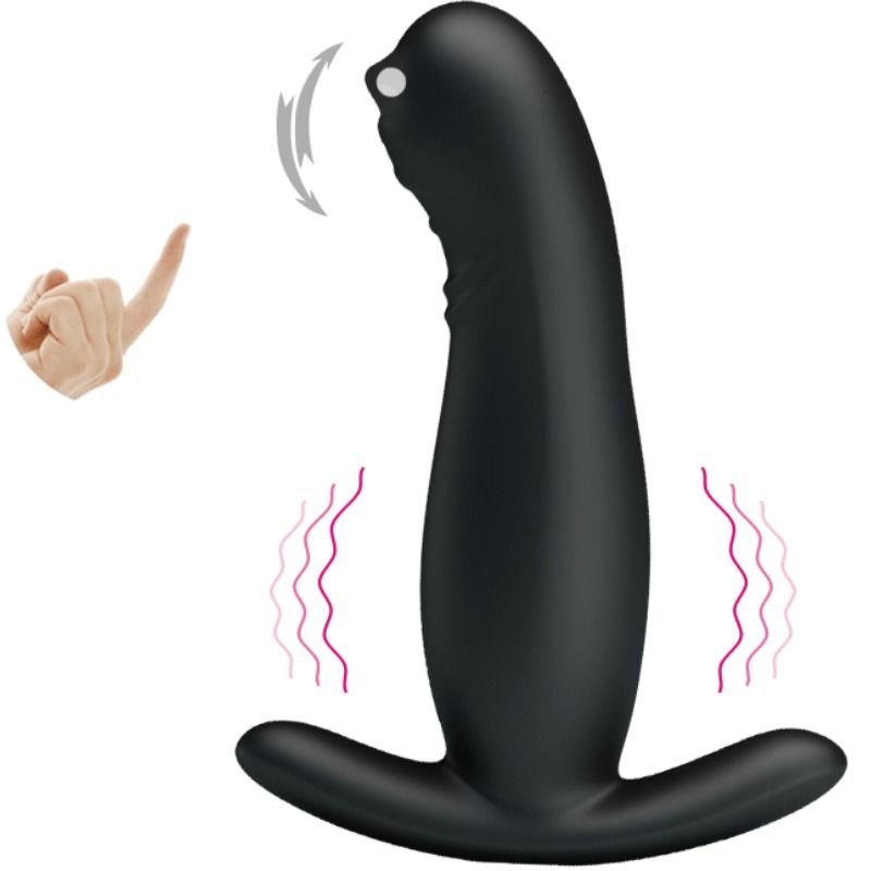 PRETTY LOVE - MASSAGEADOR DE PRÓSTATA COM VIBRAÇÃO - Sex Shop Sexy