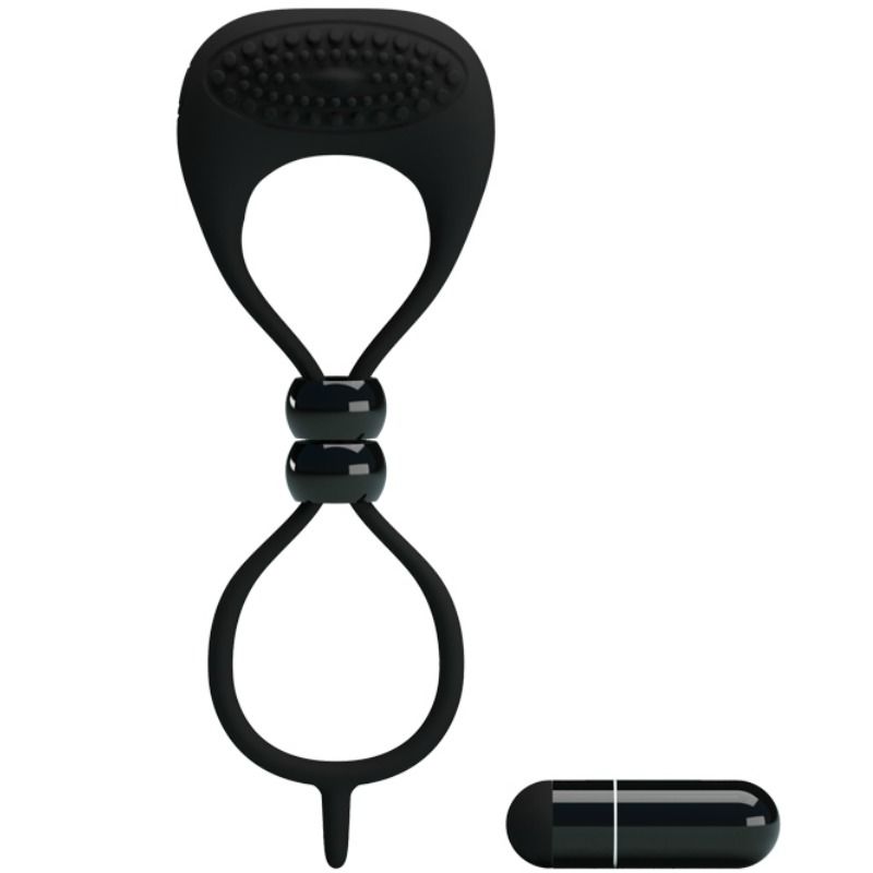 PRETTY LOVE - ANEL DUPLO PARA PÊNIS E TESTÍCULOS - Sex Shop Sexy