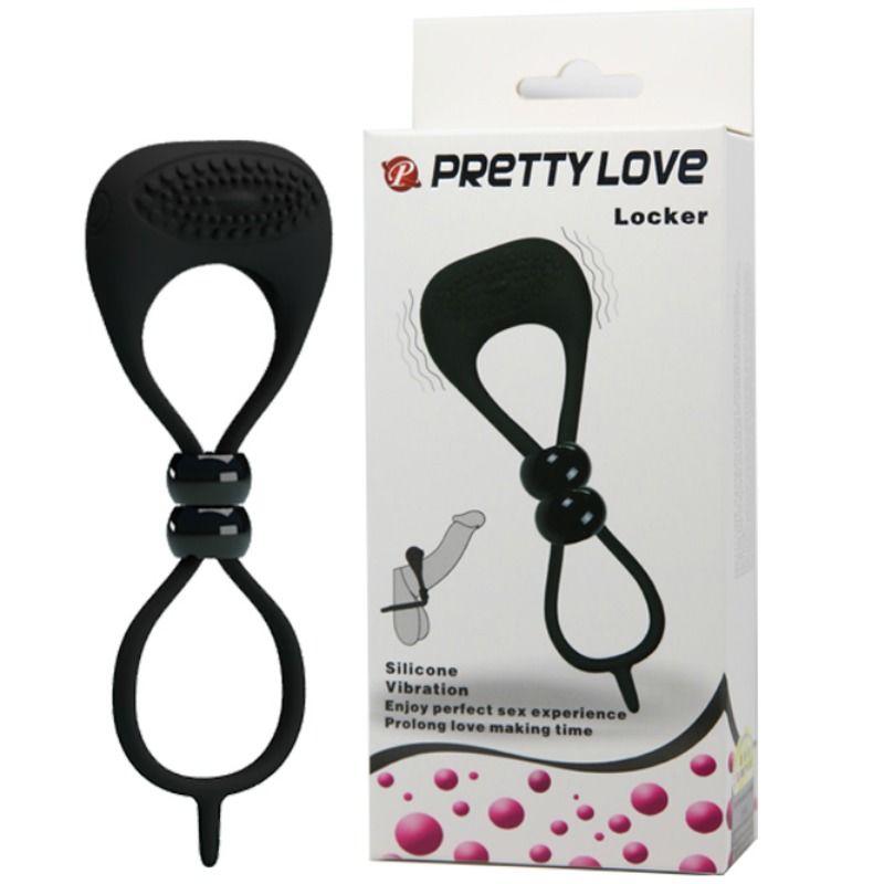 PRETTY LOVE - ANEL DUPLO PARA PÊNIS E TESTÍCULOS - Sex Shop Sexy