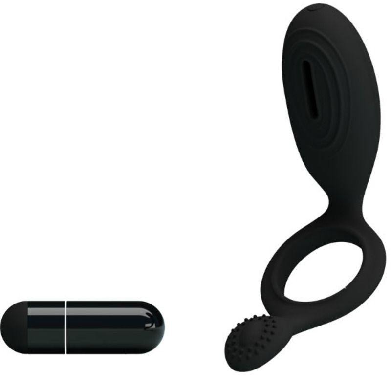 PRETTY LOVE - ETHEL ANEL VIBRADOR COM ESTIMULADOR - Sex Shop Sexy