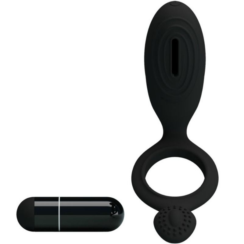 PRETTY LOVE - ETHEL ANEL VIBRADOR COM ESTIMULADOR - Sex Shop Sexy