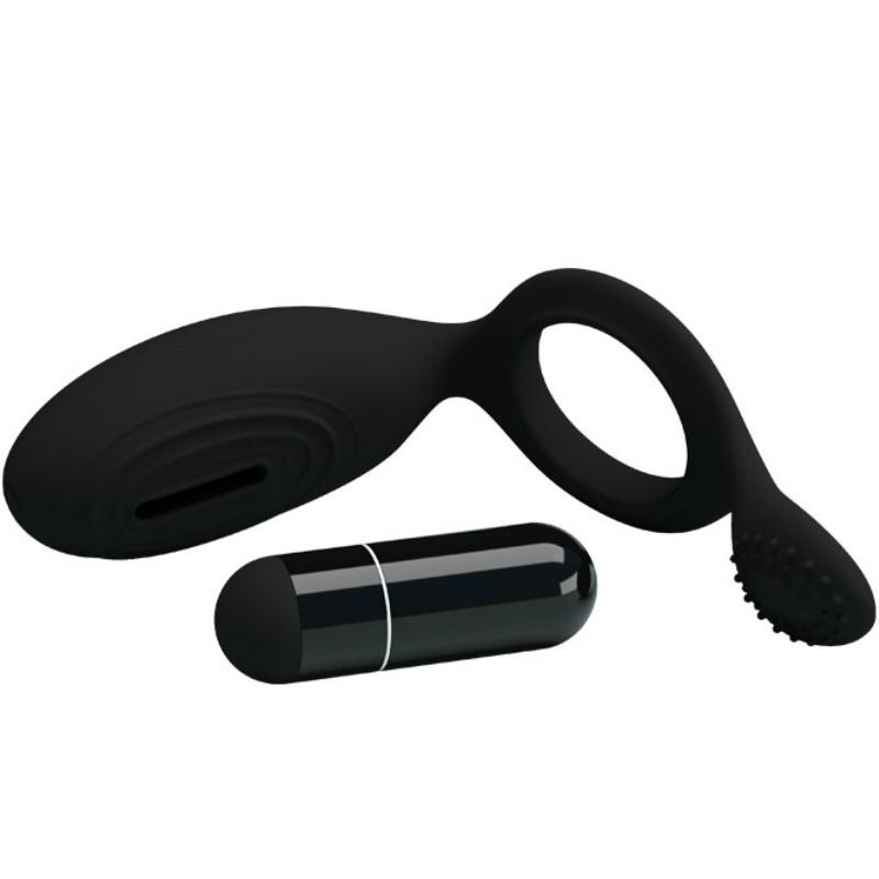 PRETTY LOVE - ETHEL ANEL VIBRADOR COM ESTIMULADOR - Sex Shop Sexy