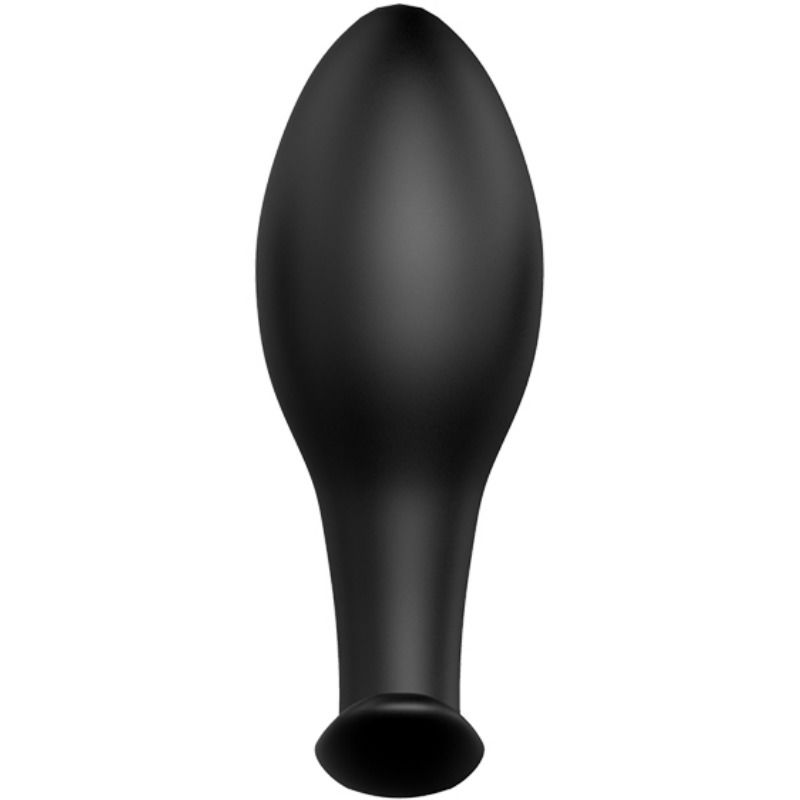 PRETTY LOVE - PLUG ANAL NCORA FORMA SILICONA 12 MODOS DE VIBRAO PRETO