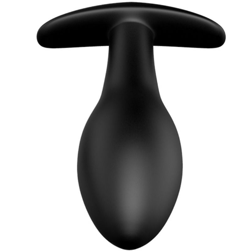 PRETTY LOVE - PLUG ANAL EM FORMA DE ÂNCORA SILICONE COM 12 MODOS DE VIBRAÇÃO PRETO - Sex Shop Sexy
