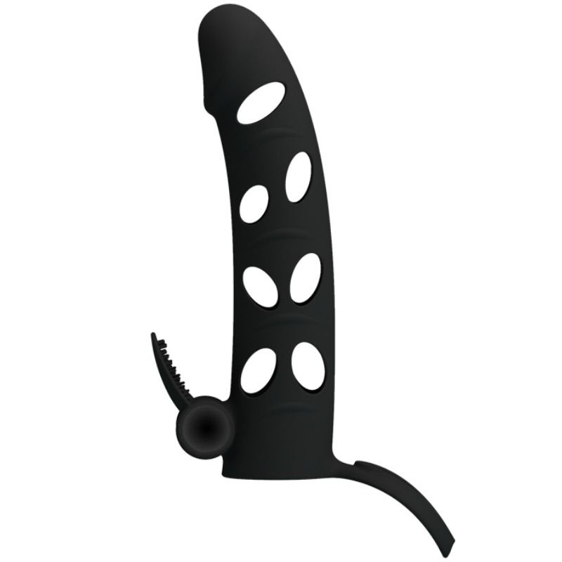PRETTY LOVE - CAPA DE SILICONE COM VIBRAÇÃO 15.2 CM - Sex Shop Sexy