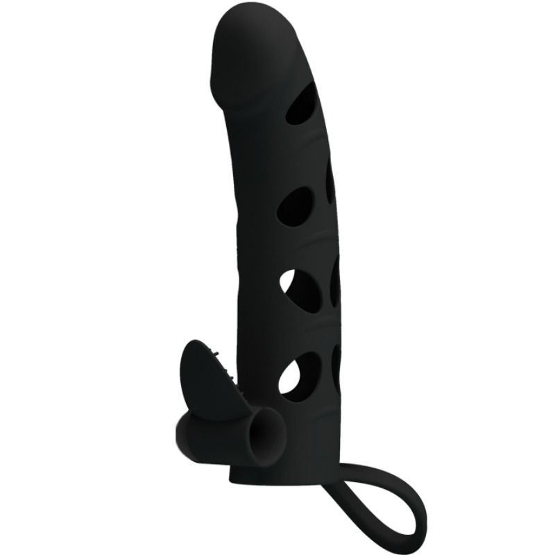 PRETTY LOVE - CAPA DE SILICONE COM VIBRAÇÃO 15.2 CM - Sex Shop Sexy