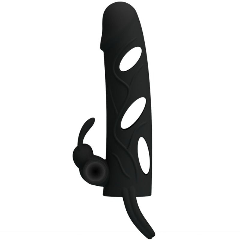 PRETTY LOVE - CAPA DE SILICONE COM VIBRAÇÃO 14 CM 1.0 - Sex Shop Sexy
