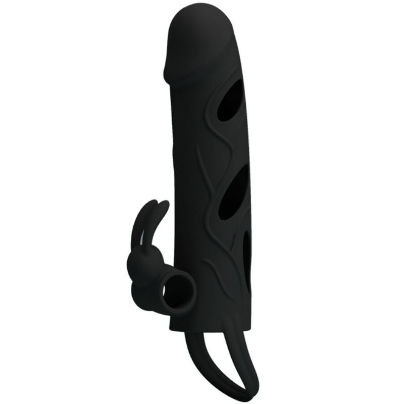 PRETTY LOVE - CAPA DE SILICONE COM VIBRAÇÃO 14 CM 1.0 - Sex Shop Sexy