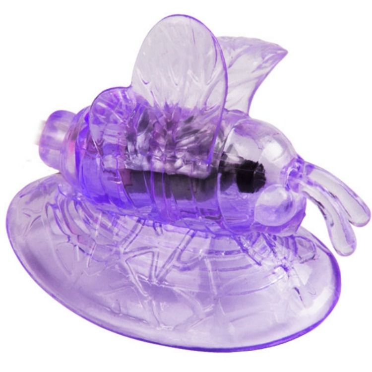 BAILE - BORBOLETA VIBRADORA PARA ESTIMULAÇÃO CLITORIANA LILÁS - Sex Shop Sexy