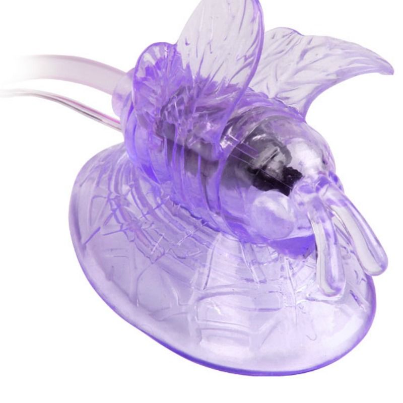 BAILE - BORBOLETA VIBRADORA PARA ESTIMULAÇÃO CLITORIANA LILÁS - Sex Shop Sexy