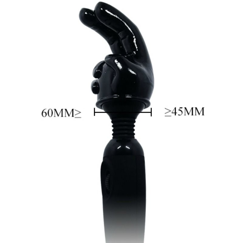 BAILE - POWER HEAD CABEÇAL INTERCAMBIÁVEL PARA MASSAGEADOR DESIGN MÃO - Sex Shop Sexy