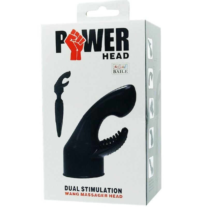 BAILE - POWER HEAD CABEÇA INTERCAMBIÁVEL PARA ESTIMULADOR PONTO G E CLITÓRIS - Sex Shop Sexy