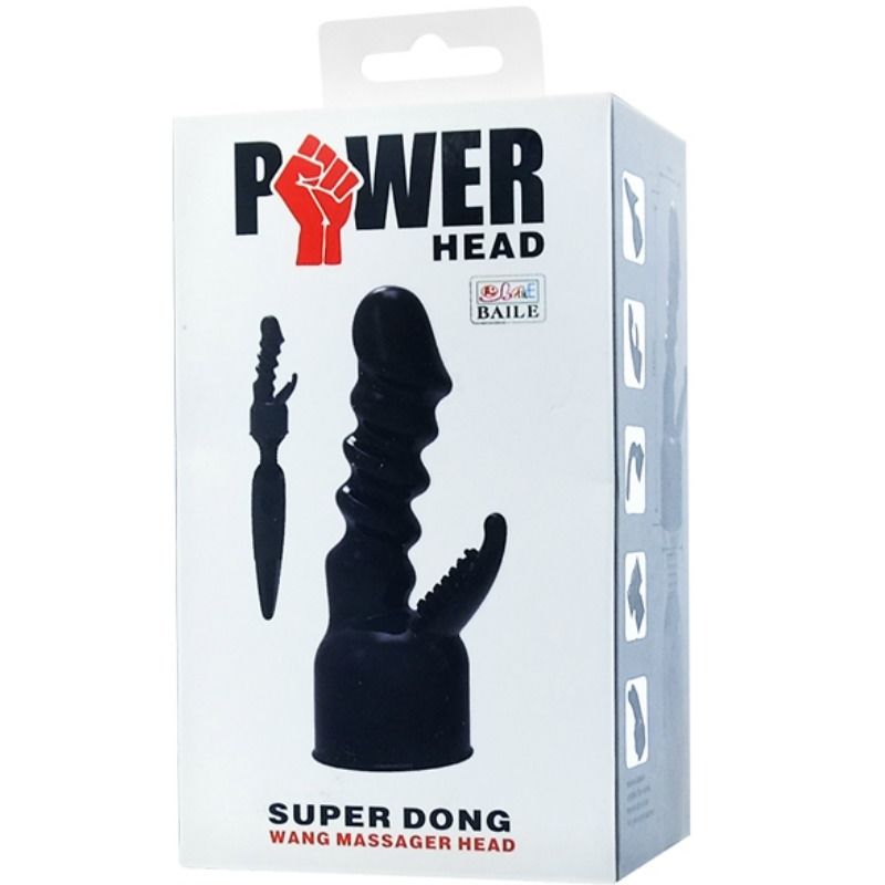 BAILE - POWER HEAD CABEÇAL INTERCAMBIÁVEL PARA ESTIMULAÇÃO INTERNA E CLITÓRIS - Sex Shop Sexy