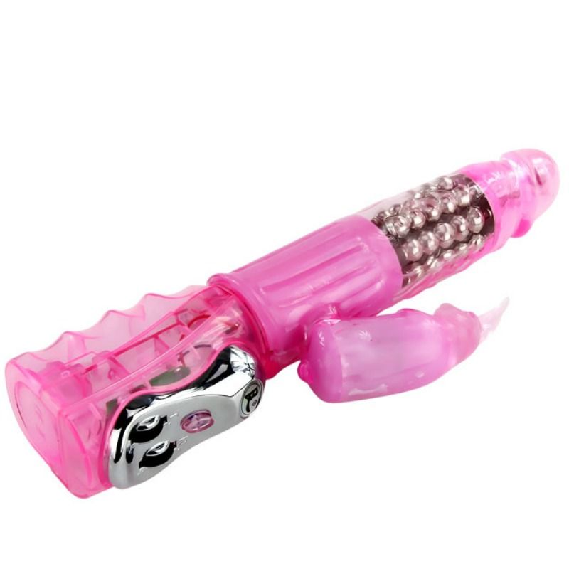 BAILE - VIBRADOR COM ROTAÇÃO E RABBIT MULTIVELOCIDADES E MULTIROTAÇÃO - Sex Shop Sexy