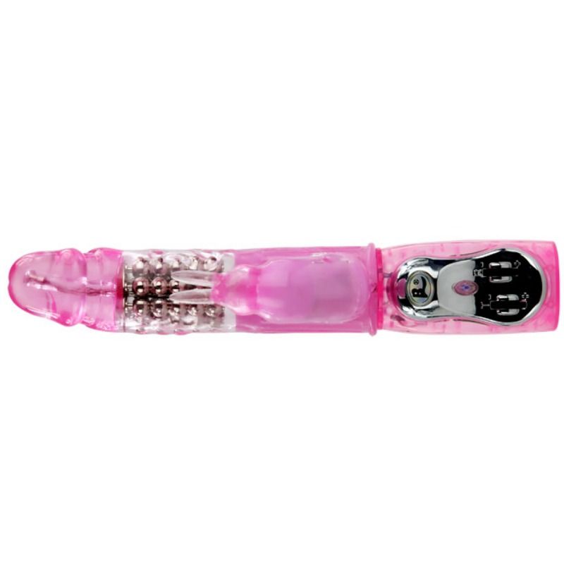 BAILE - VIBRADOR COM ROTAÇÃO E RABBIT MULTIVELOCIDADES E MULTIROTAÇÃO - Sex Shop Sexy