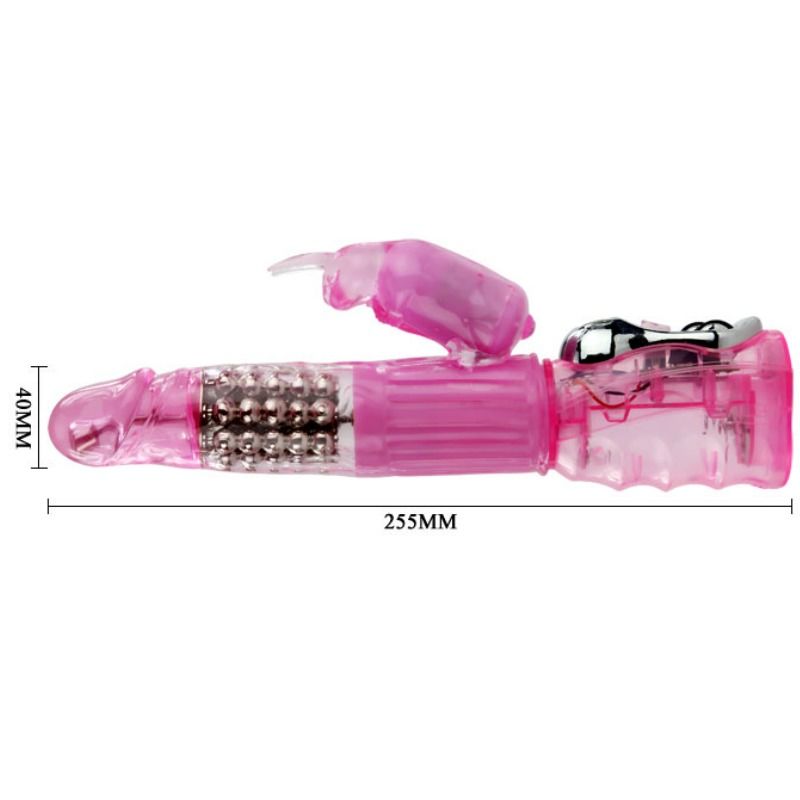 BAILE - VIBRADOR COM ROTAÇÃO E RABBIT MULTIVELOCIDADES E MULTIROTAÇÃO - Sex Shop Sexy