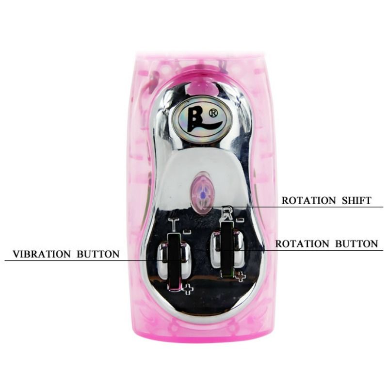 BAILE - VIBRADOR COM ROTAÇÃO E RABBIT MULTIVELOCIDADES E MULTIROTAÇÃO - Sex Shop Sexy
