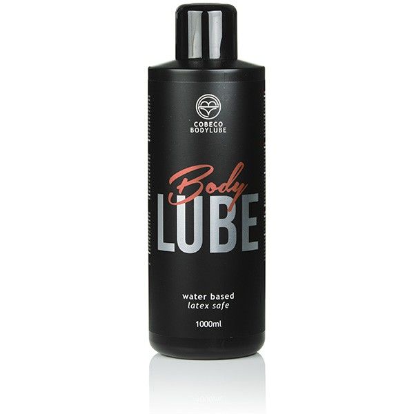 COBECO - BODYLUBE LUBRIFICANTE À BASE DE ÁGUA SEGURO COM LÁTEX 1000 ML - Sex Shop Sexy