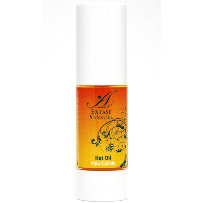 EXTASE SENSUAL - ÓLEO ESTIMULANTE CALOR PIÑA COLADA 30 ML - Sex Shop Sexy