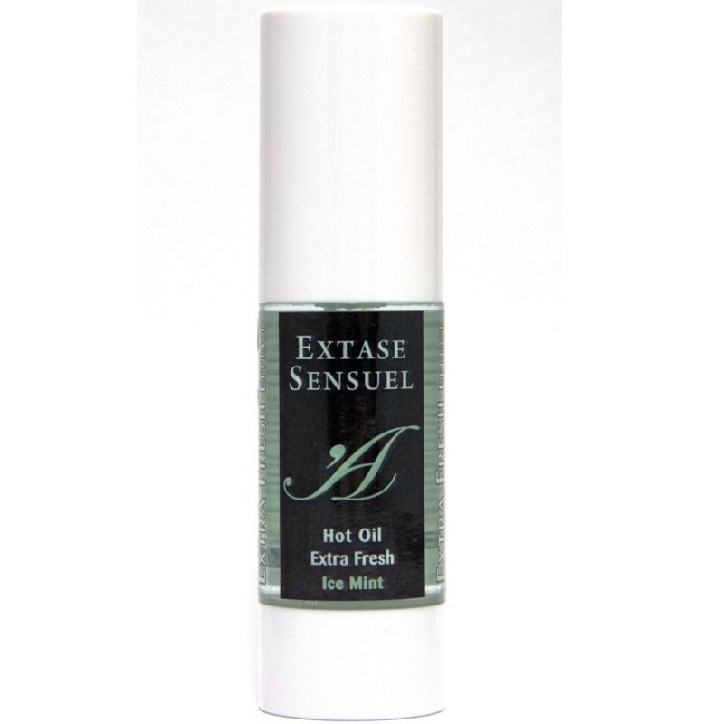 EXTASE SENSUAL - ÓLEO DE MASAJE COM EFEITO GELO EXTRA FRESCO 30 ML