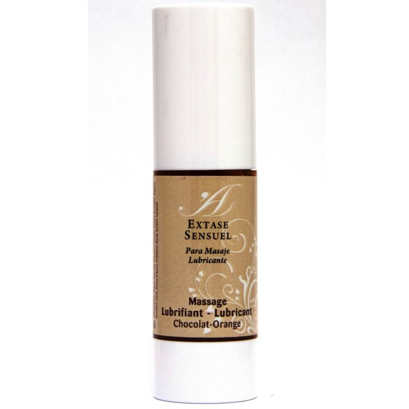 EXTASE SENSUAL - LUBRIFICANTE CHOCOLATE & LARANJA 30 ML - Sex Shop Sexy
