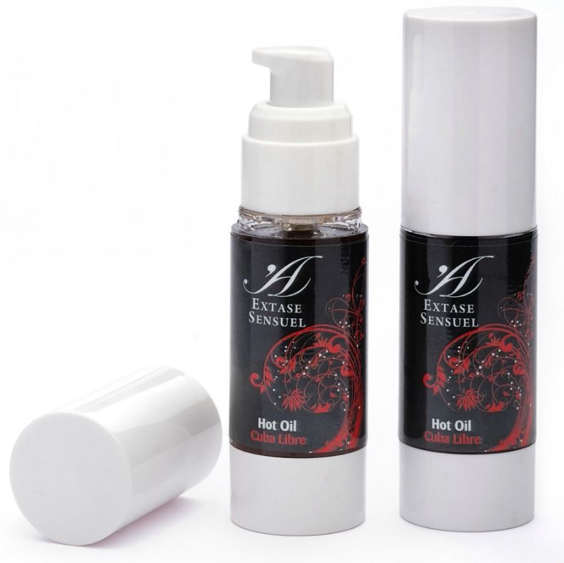 EXTASE SENSUAL - ÓLEO ESTIMULANTE CALOR CUBA LIBRE 30 ML - Sex Shop Sexy