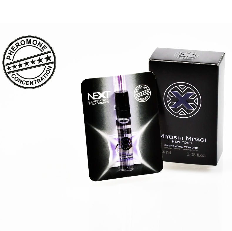 MIYOSHI MIYAGI - NEW YORK PERFUME COM FEROMONAS PARA HOMEM 2.4ML - Sex Shop Sexy