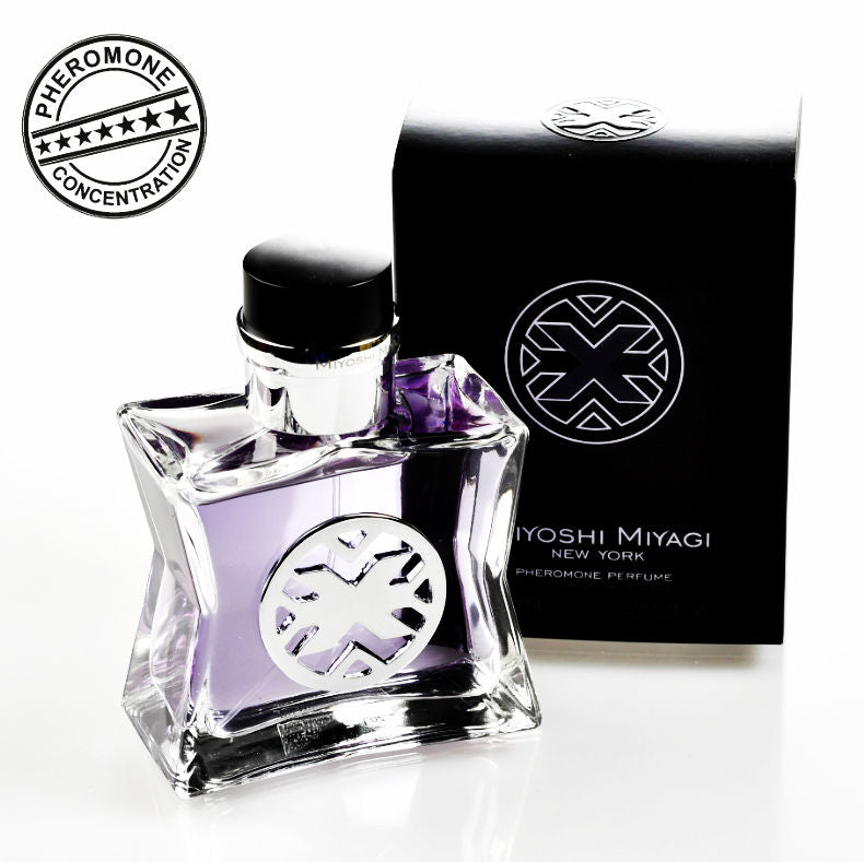 MIYOSHI MIYAGI - NEW YORK PERFUME COM FEROMONAS PARA HOMEM 80ML - Sex Shop Sexy