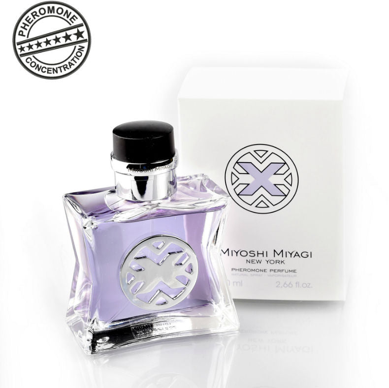 MIYOSHI MIYAGI - NEW YORK PERFUME COM FEROMONAS PARA MULHER 80ML - Sex Shop Sexy