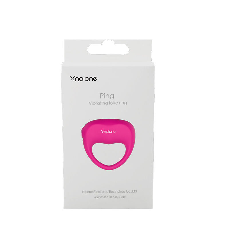 NALONE - ANEL VIBRADOR VIBRATING LOVE ROSA - Sex Shop Sexy